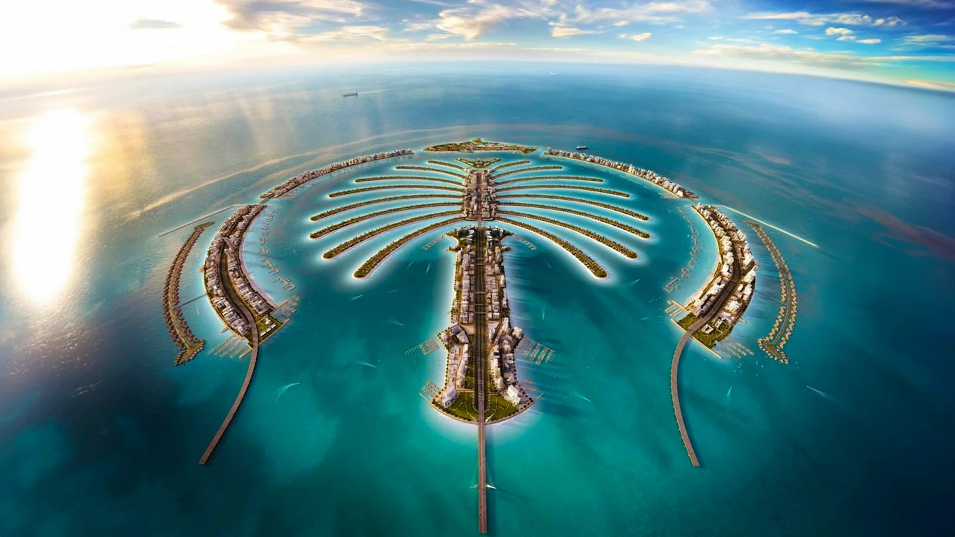 Palm Jebel Ali Fronds Nakheel ultra luxury beachfront villas