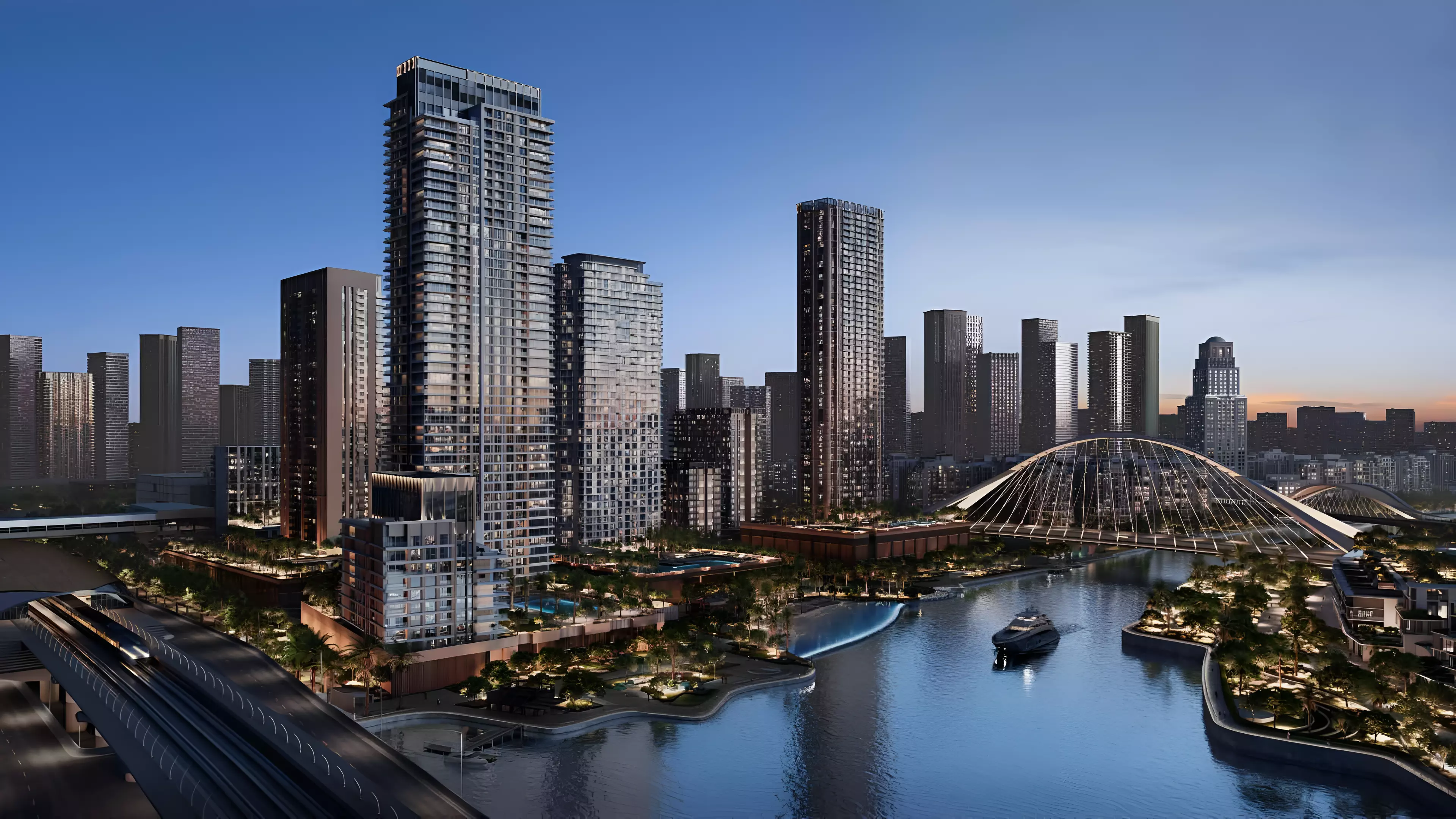 Valo Emaar Dubai Creek Harbour waterfront apartment