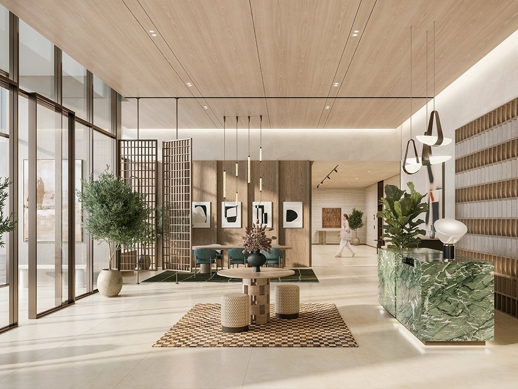 Golf Trails apartment interior modern design Emaar South