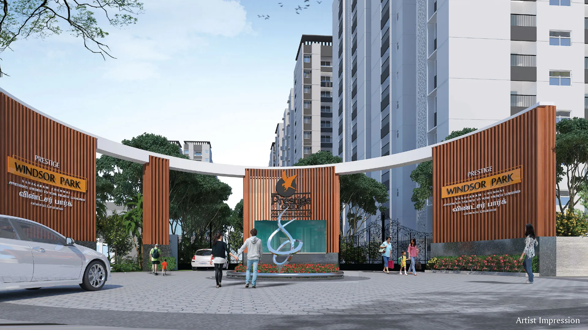 Prestige Windsor Park Chennai — Prestige Group luxury apartments Tamil Nadu