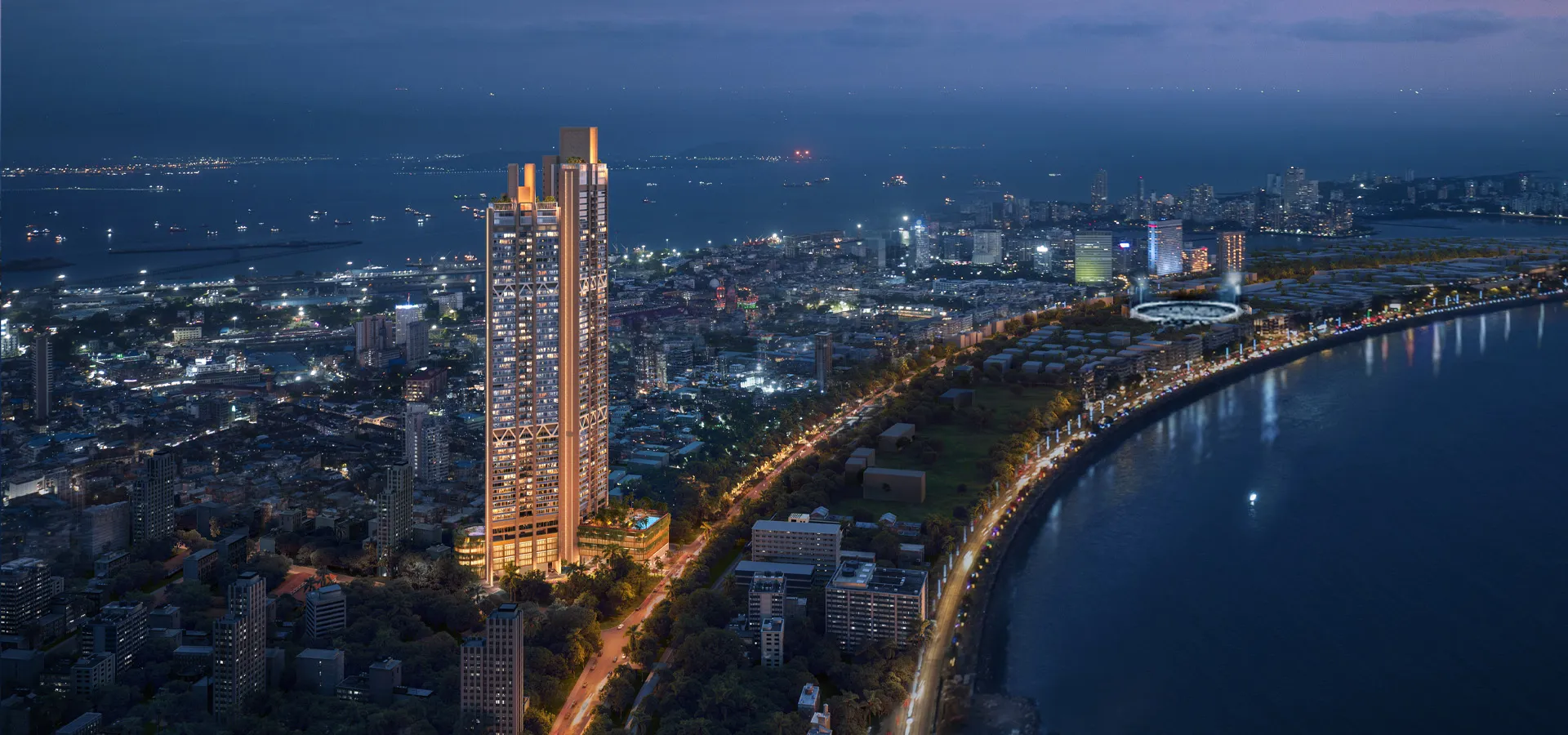Prestige Ocean Towers Mumbai — Prestige Group sea-view luxury towers Maharashtra